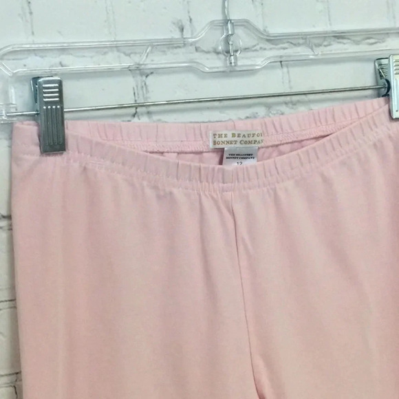 The Beaufort Bonnet Co Cotton Spandex Pink Leggings size 12 - Picture 2 of 5
